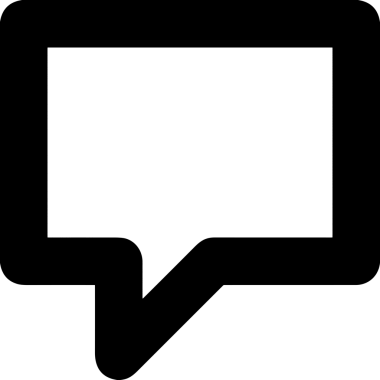 Siyah beyaz yorum simgesi, şeffaf arkaplan ile PNG biçiminde sunulmuştur. Basit ve minimalist tasarım, UI / UX, web uygulamaları, geri bildirim bölümleri veya iletişim görselleri için mükemmel. Çok yönlü dijital kullanım için temiz satırlar