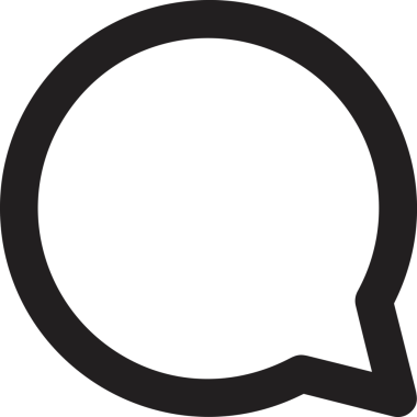 Siyah beyaz yorum simgesi, şeffaf arkaplan ile PNG biçiminde sunulmuştur. Basit ve minimalist tasarım, UI / UX, web uygulamaları, geri bildirim bölümleri veya iletişim görselleri için mükemmel. Çok yönlü dijital kullanım için temiz satırlar