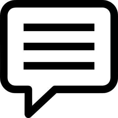 Siyah beyaz yorum simgesi, şeffaf arkaplan ile PNG biçiminde sunulmuştur. Basit ve minimalist tasarım, UI / UX, web uygulamaları, geri bildirim bölümleri veya iletişim görselleri için mükemmel. Çok yönlü dijital kullanım için temiz satırlar