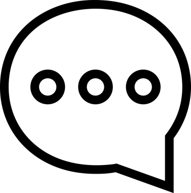 Siyah beyaz yorum simgesi, şeffaf arkaplan ile PNG biçiminde sunulmuştur. Basit ve minimalist tasarım, UI / UX, web uygulamaları, geri bildirim bölümleri veya iletişim görselleri için mükemmel. Çok yönlü dijital kullanım için temiz satırlar