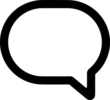 Siyah beyaz yorum simgesi, şeffaf arkaplan ile PNG biçiminde sunulmuştur. Basit ve minimalist tasarım, UI / UX, web uygulamaları, geri bildirim bölümleri veya iletişim görselleri için mükemmel. Çok yönlü dijital kullanım için temiz satırlar