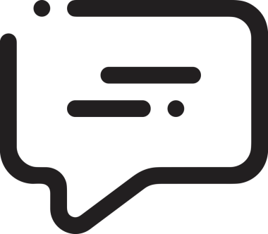 Siyah beyaz yorum simgesi, şeffaf arkaplan ile PNG biçiminde sunulmuştur. Basit ve minimalist tasarım, UI / UX, web uygulamaları, geri bildirim bölümleri veya iletişim görselleri için mükemmel. Çok yönlü dijital kullanım için temiz satırlar