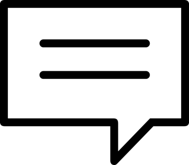 Siyah beyaz yorum simgesi, şeffaf arkaplan ile PNG biçiminde sunulmuştur. Basit ve minimalist tasarım, UI / UX, web uygulamaları, geri bildirim bölümleri veya iletişim görselleri için mükemmel. Çok yönlü dijital kullanım için temiz satırlar