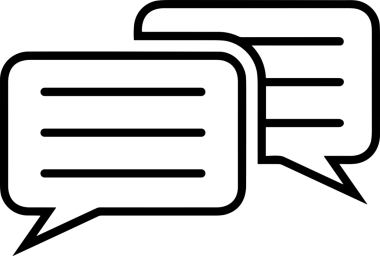 Siyah beyaz yorum simgesi, şeffaf arkaplan ile PNG biçiminde sunulmuştur. Basit ve minimalist tasarım, UI / UX, web uygulamaları, geri bildirim bölümleri veya iletişim görselleri için mükemmel. Çok yönlü dijital kullanım için temiz satırlar