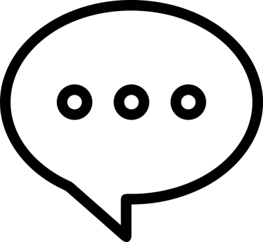 Siyah beyaz yorum simgesi, şeffaf arkaplan ile PNG biçiminde sunulmuştur. Basit ve minimalist tasarım, UI / UX, web uygulamaları, geri bildirim bölümleri veya iletişim görselleri için mükemmel. Çok yönlü dijital kullanım için temiz satırlar