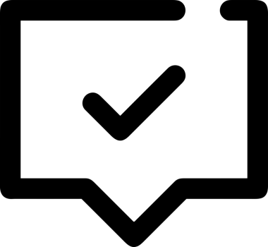 Siyah beyaz yorum simgesi, şeffaf arkaplan ile PNG biçiminde sunulmuştur. Basit ve minimalist tasarım, UI / UX, web uygulamaları, geri bildirim bölümleri veya iletişim görselleri için mükemmel. Çok yönlü dijital kullanım için temiz satırlar
