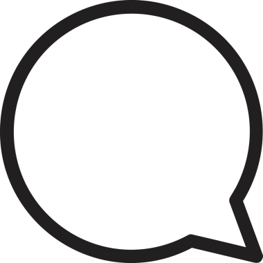 Siyah beyaz yorum simgesi, şeffaf arkaplan ile PNG biçiminde sunulmuştur. Basit ve minimalist tasarım, UI / UX, web uygulamaları, geri bildirim bölümleri veya iletişim görselleri için mükemmel. Çok yönlü dijital kullanım için temiz satırlar