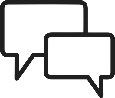 Siyah beyaz yorum simgesi, şeffaf arkaplan ile PNG biçiminde sunulmuştur. Basit ve minimalist tasarım, UI / UX, web uygulamaları, geri bildirim bölümleri veya iletişim görselleri için mükemmel. Çok yönlü dijital kullanım için temiz satırlar