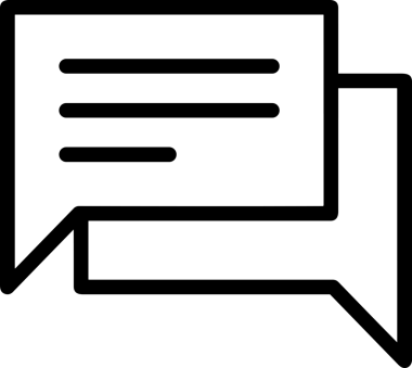 Siyah beyaz yorum simgesi, şeffaf arkaplan ile PNG biçiminde sunulmuştur. Basit ve minimalist tasarım, UI / UX, web uygulamaları, geri bildirim bölümleri veya iletişim görselleri için mükemmel. Çok yönlü dijital kullanım için temiz satırlar