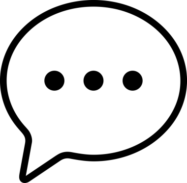 Siyah beyaz yorum simgesi, şeffaf arkaplan ile PNG biçiminde sunulmuştur. Basit ve minimalist tasarım, UI / UX, web uygulamaları, geri bildirim bölümleri veya iletişim görselleri için mükemmel. Çok yönlü dijital kullanım için temiz satırlar