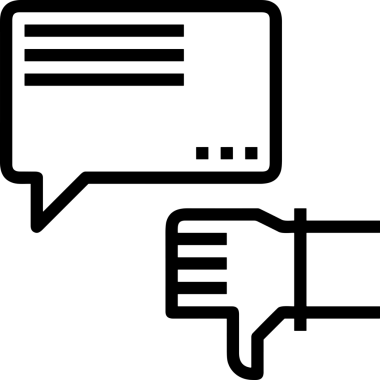 Siyah beyaz yorum simgesi, şeffaf arkaplan ile PNG biçiminde sunulmuştur. Basit ve minimalist tasarım, UI / UX, web uygulamaları, geri bildirim bölümleri veya iletişim görselleri için mükemmel. Çok yönlü dijital kullanım için temiz satırlar