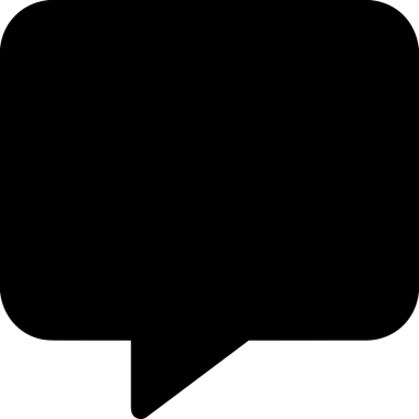 Siyah beyaz yorum simgesi, şeffaf arkaplan ile PNG biçiminde sunulmuştur. Basit ve minimalist tasarım, UI / UX, web uygulamaları, geri bildirim bölümleri veya iletişim görselleri için mükemmel. Çok yönlü dijital kullanım için temiz satırlar