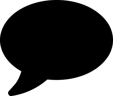 Siyah beyaz yorum simgesi, şeffaf arkaplan ile PNG biçiminde sunulmuştur. Basit ve minimalist tasarım, UI / UX, web uygulamaları, geri bildirim bölümleri veya iletişim görselleri için mükemmel. Çok yönlü dijital kullanım için temiz satırlar