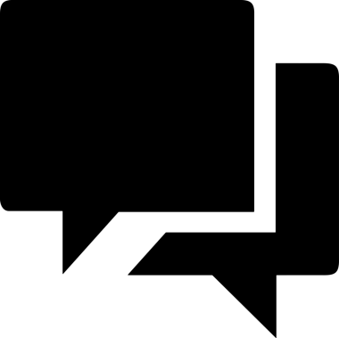 Siyah beyaz yorum simgesi, şeffaf arkaplan ile PNG biçiminde sunulmuştur. Basit ve minimalist tasarım, UI / UX, web uygulamaları, geri bildirim bölümleri veya iletişim görselleri için mükemmel. Çok yönlü dijital kullanım için temiz satırlar