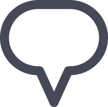 Siyah beyaz yorum simgesi, şeffaf arkaplan ile PNG biçiminde sunulmuştur. Basit ve minimalist tasarım, UI / UX, web uygulamaları, geri bildirim bölümleri veya iletişim görselleri için mükemmel. Çok yönlü dijital kullanım için temiz satırlar