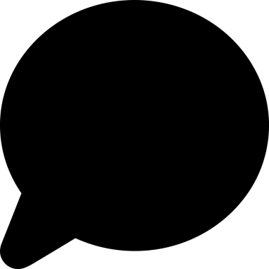 Siyah beyaz yorum simgesi, şeffaf arkaplan ile PNG biçiminde sunulmuştur. Basit ve minimalist tasarım, UI / UX, web uygulamaları, geri bildirim bölümleri veya iletişim görselleri için mükemmel. Çok yönlü dijital kullanım için temiz satırlar