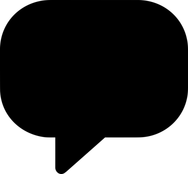 Siyah beyaz yorum simgesi, şeffaf arkaplan ile PNG biçiminde sunulmuştur. Basit ve minimalist tasarım, UI / UX, web uygulamaları, geri bildirim bölümleri veya iletişim görselleri için mükemmel. Çok yönlü dijital kullanım için temiz satırlar