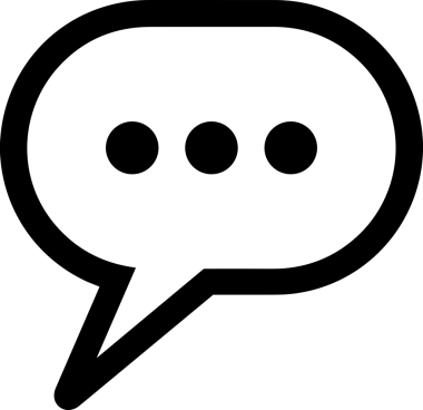 Siyah beyaz yorum simgesi, şeffaf arkaplan ile PNG biçiminde sunulmuştur. Basit ve minimalist tasarım, UI / UX, web uygulamaları, geri bildirim bölümleri veya iletişim görselleri için mükemmel. Çok yönlü dijital kullanım için temiz satırlar