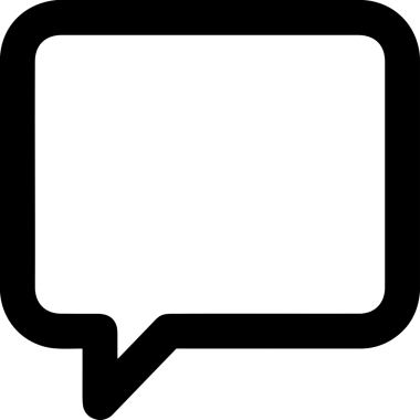 Siyah beyaz yorum simgesi, şeffaf arkaplan ile PNG biçiminde sunulmuştur. Basit ve minimalist tasarım, UI / UX, web uygulamaları, geri bildirim bölümleri veya iletişim görselleri için mükemmel. Çok yönlü dijital kullanım için temiz satırlar