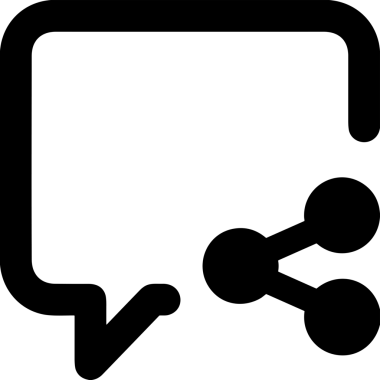 Siyah beyaz yorum simgesi, şeffaf arkaplan ile PNG biçiminde sunulmuştur. Basit ve minimalist tasarım, UI / UX, web uygulamaları, geri bildirim bölümleri veya iletişim görselleri için mükemmel. Çok yönlü dijital kullanım için temiz satırlar