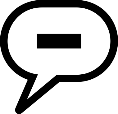 Siyah beyaz yorum simgesi, şeffaf arkaplan ile PNG biçiminde sunulmuştur. Basit ve minimalist tasarım, UI / UX, web uygulamaları, geri bildirim bölümleri veya iletişim görselleri için mükemmel. Çok yönlü dijital kullanım için temiz satırlar