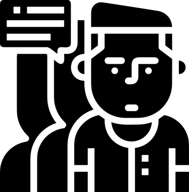 Siyah beyaz yorum simgesi, şeffaf arkaplan ile PNG biçiminde sunulmuştur. Basit ve minimalist tasarım, UI / UX, web uygulamaları, geri bildirim bölümleri veya iletişim görselleri için mükemmel. Çok yönlü dijital kullanım için temiz satırlar