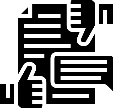 Siyah beyaz yorum simgesi, şeffaf arkaplan ile PNG biçiminde sunulmuştur. Basit ve minimalist tasarım, UI / UX, web uygulamaları, geri bildirim bölümleri veya iletişim görselleri için mükemmel. Çok yönlü dijital kullanım için temiz satırlar