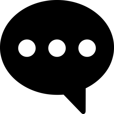 Siyah beyaz yorum simgesi, şeffaf arkaplan ile PNG biçiminde sunulmuştur. Basit ve minimalist tasarım, UI / UX, web uygulamaları, geri bildirim bölümleri veya iletişim görselleri için mükemmel. Çok yönlü dijital kullanım için temiz satırlar