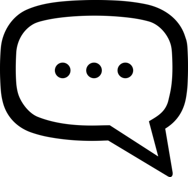 Siyah beyaz yorum simgesi, şeffaf arkaplan ile PNG biçiminde sunulmuştur. Basit ve minimalist tasarım, UI / UX, web uygulamaları, geri bildirim bölümleri veya iletişim görselleri için mükemmel. Çok yönlü dijital kullanım için temiz satırlar