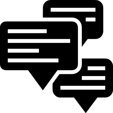 Siyah beyaz yorum simgesi, şeffaf arkaplan ile PNG biçiminde sunulmuştur. Basit ve minimalist tasarım, UI / UX, web uygulamaları, geri bildirim bölümleri veya iletişim görselleri için mükemmel. Çok yönlü dijital kullanım için temiz satırlar