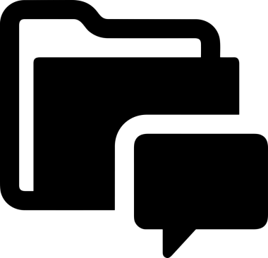 Siyah beyaz yorum simgesi, şeffaf arkaplan ile PNG biçiminde sunulmuştur. Basit ve minimalist tasarım, UI / UX, web uygulamaları, geri bildirim bölümleri veya iletişim görselleri için mükemmel. Çok yönlü dijital kullanım için temiz satırlar