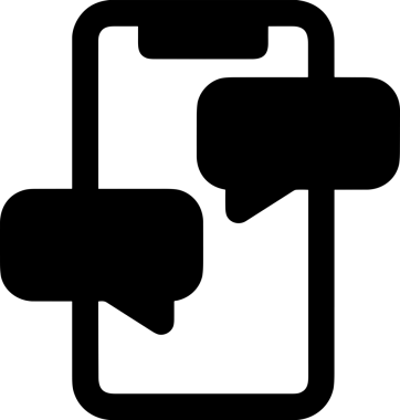 Siyah beyaz yorum simgesi, şeffaf arkaplan ile PNG biçiminde sunulmuştur. Basit ve minimalist tasarım, UI / UX, web uygulamaları, geri bildirim bölümleri veya iletişim görselleri için mükemmel. Çok yönlü dijital kullanım için temiz satırlar