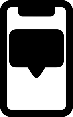 Siyah beyaz yorum simgesi, şeffaf arkaplan ile PNG biçiminde sunulmuştur. Basit ve minimalist tasarım, UI / UX, web uygulamaları, geri bildirim bölümleri veya iletişim görselleri için mükemmel. Çok yönlü dijital kullanım için temiz satırlar