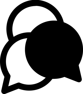 Siyah beyaz yorum simgesi, şeffaf arkaplan ile PNG biçiminde sunulmuştur. Basit ve minimalist tasarım, UI / UX, web uygulamaları, geri bildirim bölümleri veya iletişim görselleri için mükemmel. Çok yönlü dijital kullanım için temiz satırlar