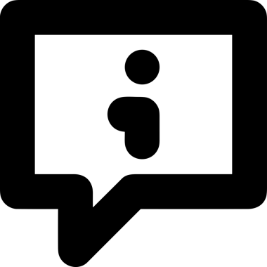 Siyah beyaz yorum simgesi, şeffaf arkaplan ile PNG biçiminde sunulmuştur. Basit ve minimalist tasarım, UI / UX, web uygulamaları, geri bildirim bölümleri veya iletişim görselleri için mükemmel. Çok yönlü dijital kullanım için temiz satırlar