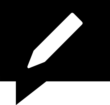 Siyah beyaz yorum simgesi, şeffaf arkaplan ile PNG biçiminde sunulmuştur. Basit ve minimalist tasarım, UI / UX, web uygulamaları, geri bildirim bölümleri veya iletişim görselleri için mükemmel. Çok yönlü dijital kullanım için temiz satırlar