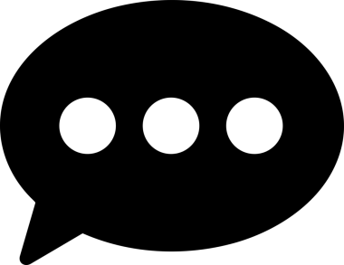 Siyah beyaz yorum simgesi, şeffaf arkaplan ile PNG biçiminde sunulmuştur. Basit ve minimalist tasarım, UI / UX, web uygulamaları, geri bildirim bölümleri veya iletişim görselleri için mükemmel. Çok yönlü dijital kullanım için temiz satırlar