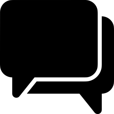 Siyah beyaz yorum simgesi, şeffaf arkaplan ile PNG biçiminde sunulmuştur. Basit ve minimalist tasarım, UI / UX, web uygulamaları, geri bildirim bölümleri veya iletişim görselleri için mükemmel. Çok yönlü dijital kullanım için temiz satırlar