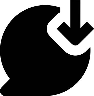 Siyah beyaz yorum simgesi, şeffaf arkaplan ile PNG biçiminde sunulmuştur. Basit ve minimalist tasarım, UI / UX, web uygulamaları, geri bildirim bölümleri veya iletişim görselleri için mükemmel. Çok yönlü dijital kullanım için temiz satırlar