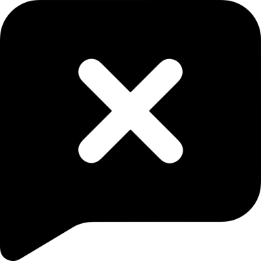 Siyah beyaz yorum simgesi, şeffaf arkaplan ile PNG biçiminde sunulmuştur. Basit ve minimalist tasarım, UI / UX, web uygulamaları, geri bildirim bölümleri veya iletişim görselleri için mükemmel. Çok yönlü dijital kullanım için temiz satırlar