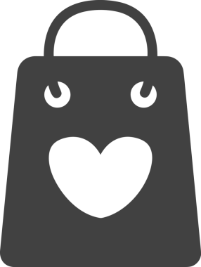 Çevrimiçi mağaza ve ecommerce mağaza tanıtım illüstrasyonu için simge alışverişi simgesi Satış afişi, web sitesi, uygulama UI, pazarlama reklamları ve şeffaf yüksek kalitede perakende ticaret görselleri