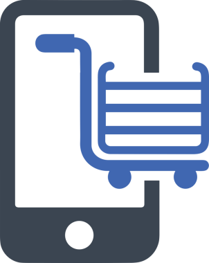 Çevrimiçi mağaza ve ecommerce mağaza tanıtım illüstrasyonu için simge alışverişi simgesi Satış afişi, web sitesi, uygulama UI, pazarlama reklamları ve şeffaf yüksek kalitede perakende ticaret görselleri