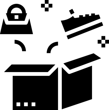 Çevrimiçi mağaza ve ecommerce mağaza tanıtım illüstrasyonu için simge alışverişi simgesi Satış afişi, web sitesi, uygulama UI, pazarlama reklamları ve şeffaf yüksek kalitede perakende ticaret görselleri