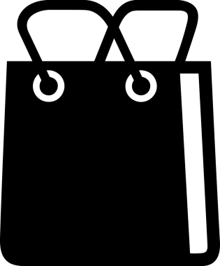 Çevrimiçi mağaza ve ecommerce mağaza tanıtım illüstrasyonu için simge alışverişi simgesi Satış afişi, web sitesi, uygulama UI, pazarlama reklamları ve şeffaf yüksek kalitede perakende ticaret görselleri