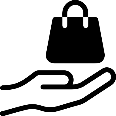 Çevrimiçi mağaza ve ecommerce mağaza tanıtım illüstrasyonu için simge alışverişi simgesi Satış afişi, web sitesi, uygulama UI, pazarlama reklamları ve şeffaf yüksek kalitede perakende ticaret görselleri