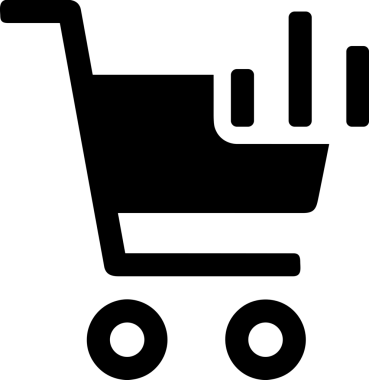 Çevrimiçi mağaza ve ecommerce mağaza tanıtım illüstrasyonu için simge alışverişi simgesi Satış afişi, web sitesi, uygulama UI, pazarlama reklamları ve şeffaf yüksek kalitede perakende ticaret görselleri