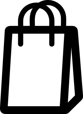 Çevrimiçi mağaza ve ecommerce mağaza tanıtım illüstrasyonu için simge alışverişi simgesi Satış afişi, web sitesi, uygulama UI, pazarlama reklamları ve şeffaf yüksek kalitede perakende ticaret görselleri