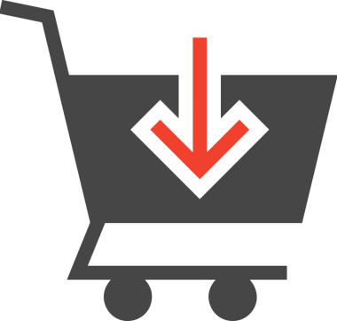 Çevrimiçi mağaza ve ecommerce mağaza tanıtım illüstrasyonu için simge alışverişi simgesi Satış afişi, web sitesi, uygulama UI, pazarlama reklamları ve şeffaf yüksek kalitede perakende ticaret görselleri