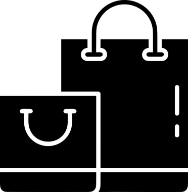 Çevrimiçi mağaza ve ecommerce mağaza tanıtım illüstrasyonu için simge alışverişi simgesi Satış afişi, web sitesi, uygulama UI, pazarlama reklamları ve şeffaf yüksek kalitede perakende ticaret görselleri