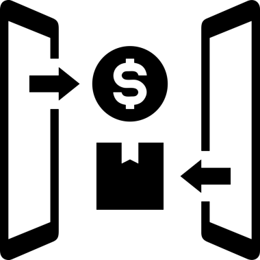 Çevrimiçi mağaza ve ecommerce mağaza tanıtım illüstrasyonu için simge alışverişi simgesi Satış afişi, web sitesi, uygulama UI, pazarlama reklamları ve şeffaf yüksek kalitede perakende ticaret görselleri